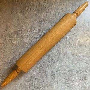 Vintage Wooden Rolling Pin made by Foley